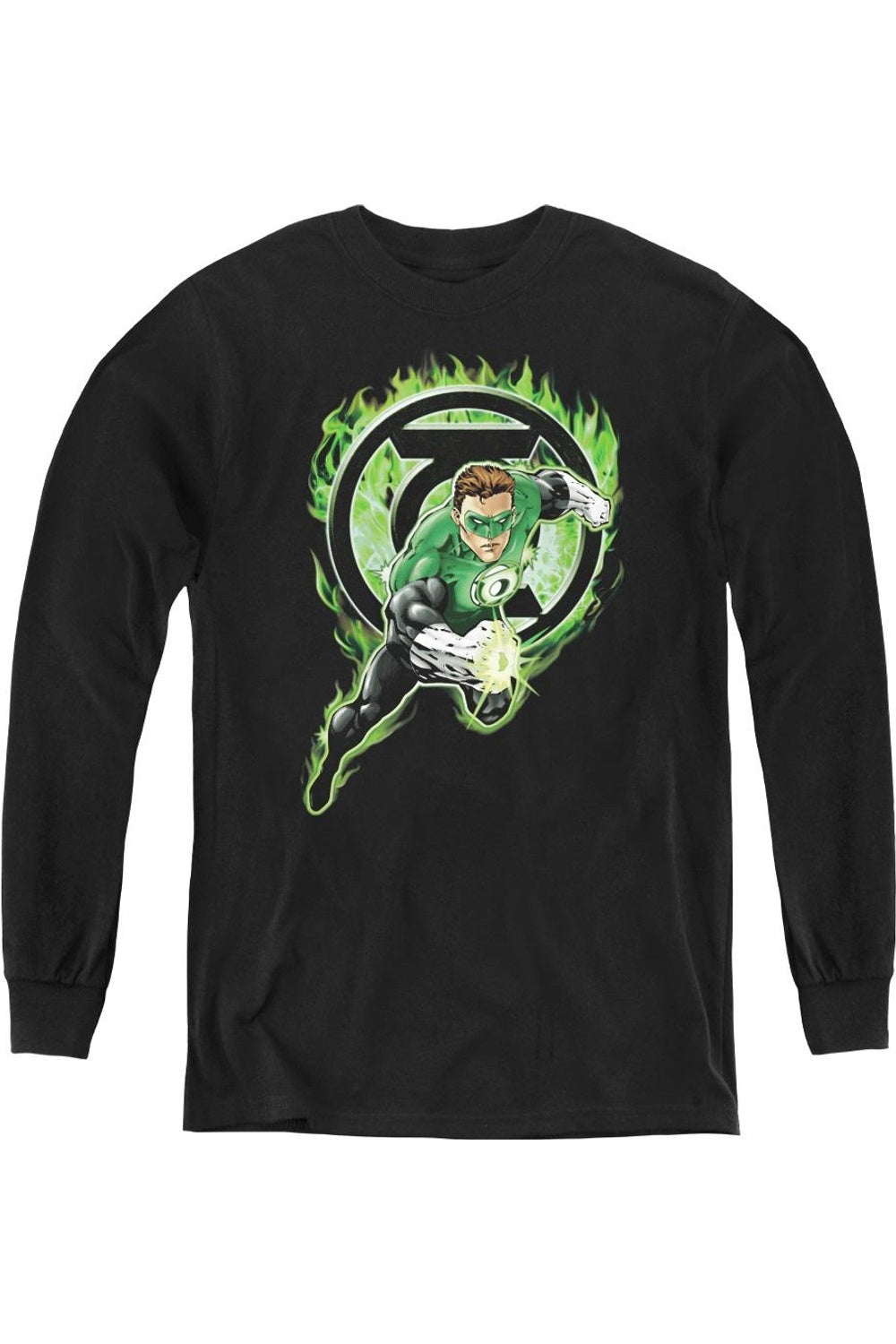

Футболка с длинным рукавом Green Lantern Space Cop для детей Gildan