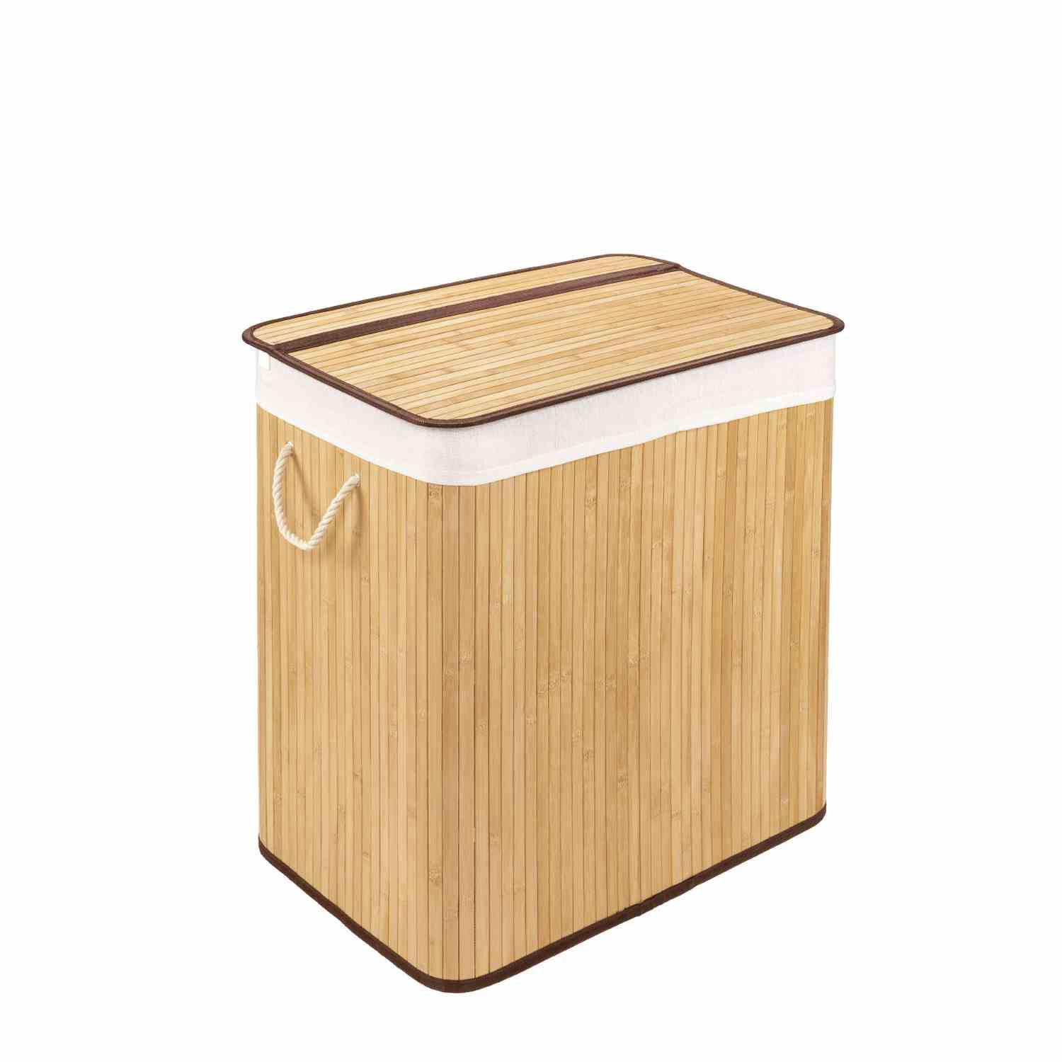 

Корзина для белья WohnDirect, 52x60x32 см, естественный
