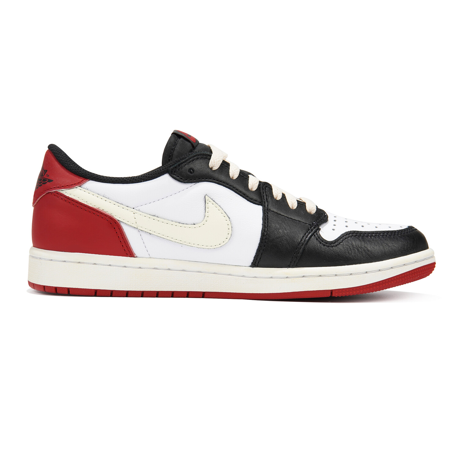 

Кроссовки Air JORDAN 1 Vintage Basketball Shoes Women's Low-Top Black White Red