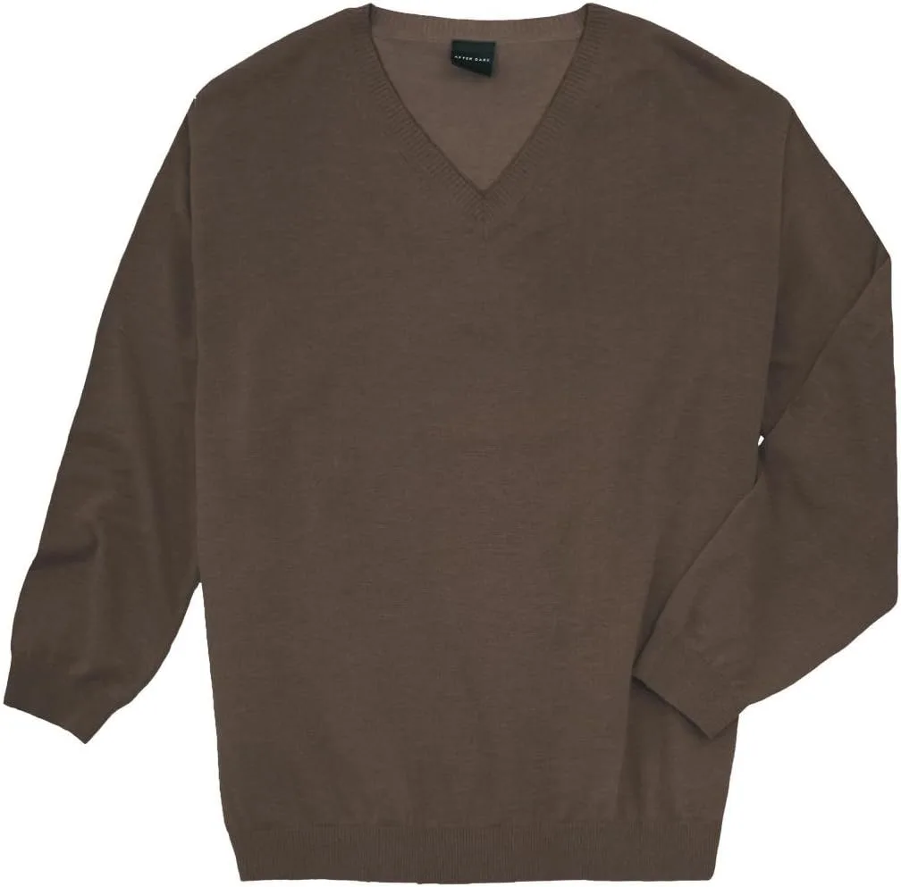 

Свитер с V-образным вырезом для высоких и полных мужчин After Dark by Falcon Bay