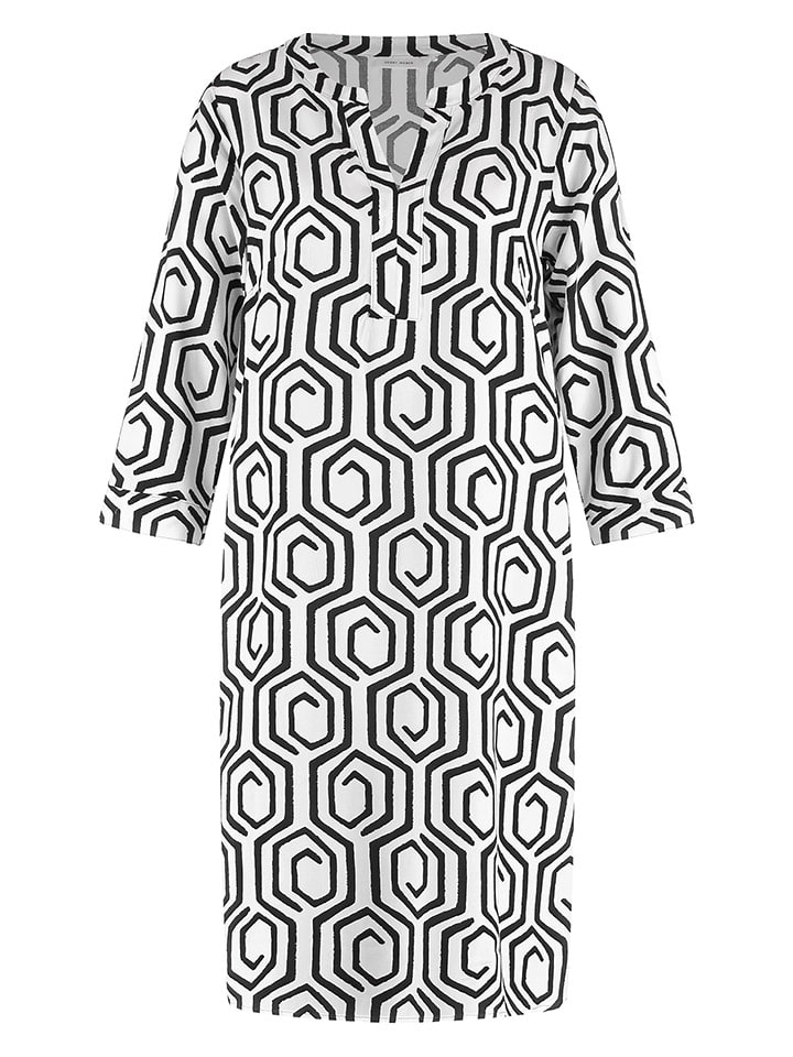 

Короткое платье Gerry Weber, белый/черный