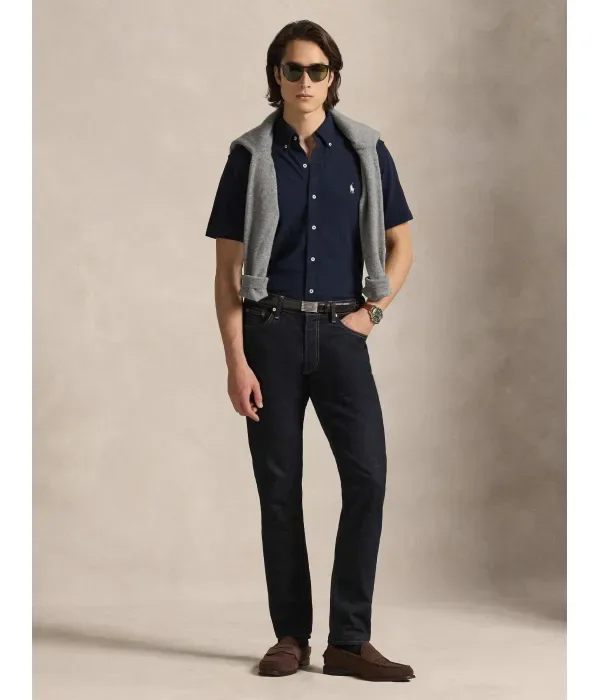 Рубашка regular fit Polo Ralph Lauren, темно-синий — фото 2