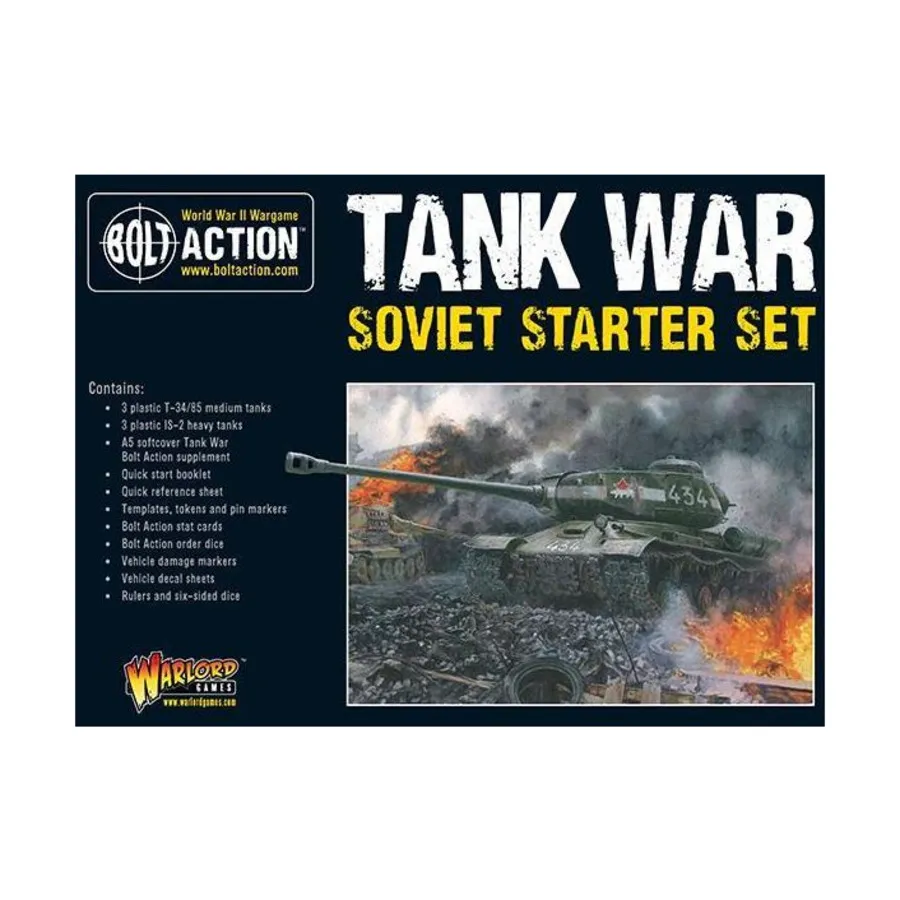 

Tank War - Советский стартовый набор, Bolt Action - Soviet (28mm)