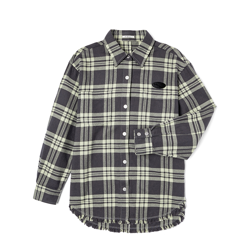 

Lee Женская зеленая рубашка