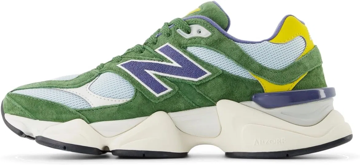 Кроссовки мужские New Balance 9060, Dark Alpine Green/Frosted Glass — фото 2