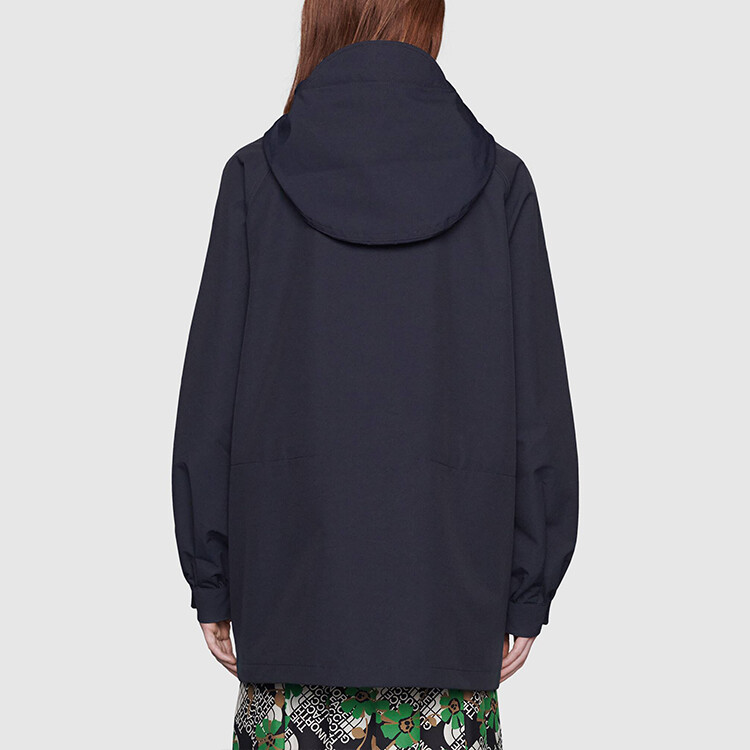 Куртка женская Gucci, коллаборация с The North Face, черный — фото 3