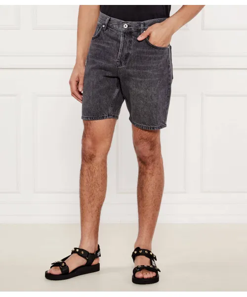 

Джинсовые шорты Relaxed fit Karl Lagerfeld Jeans, черный