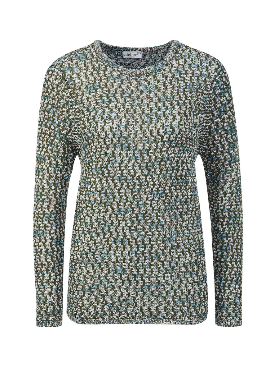 

Свитер Goldner, цвет Olive/White