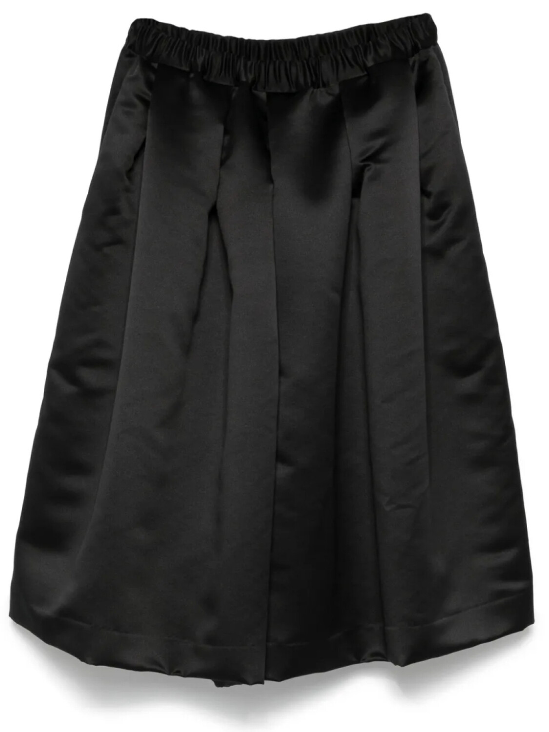 

Атласные шорты широкого кроя Comme Des Garçons, черный