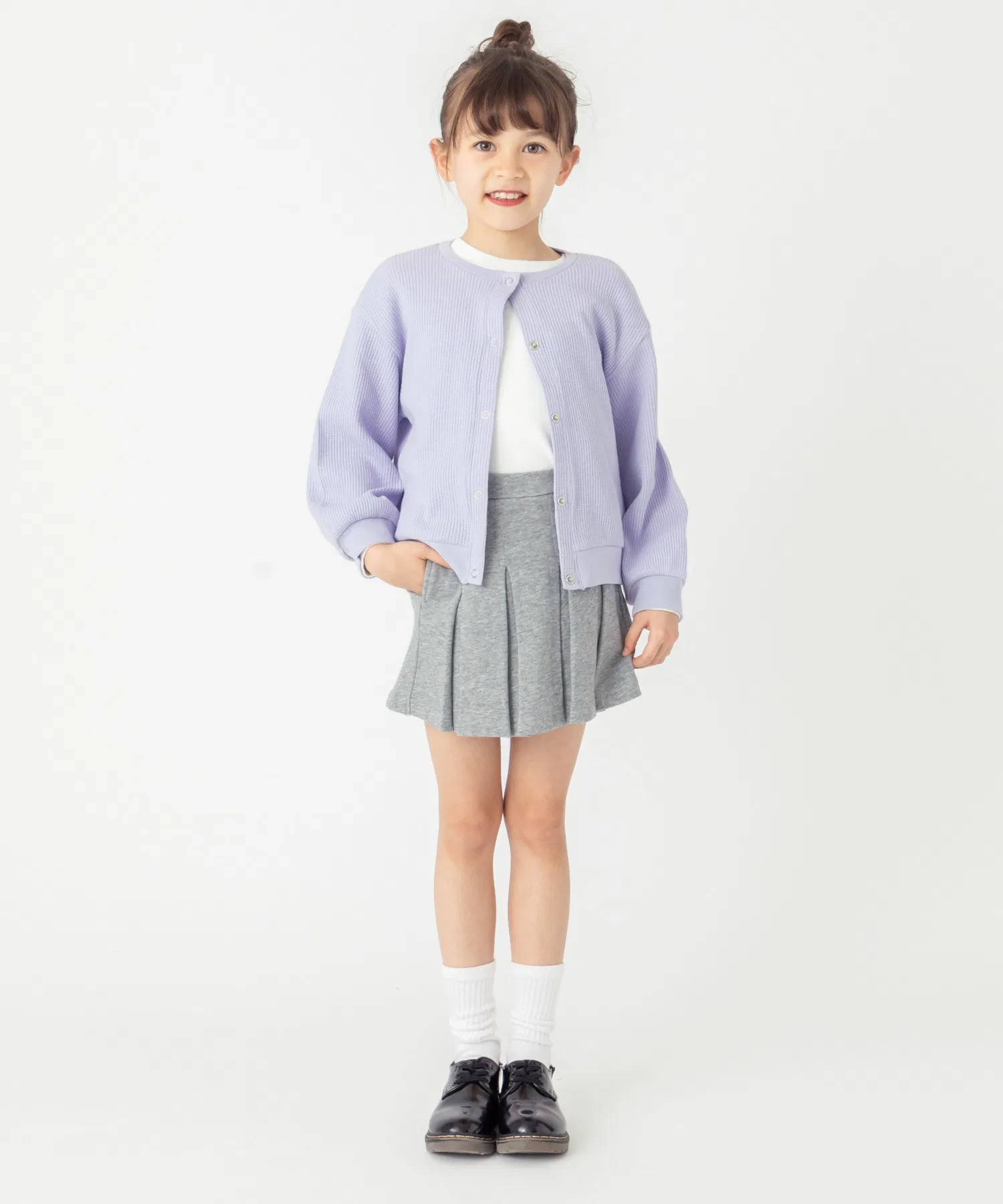 Детские кюлоты ever closet с эффектом юбки — фото 4