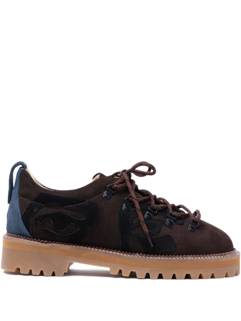 

Туфли хайкеры Patchwork Eye KidSuper, коричневый