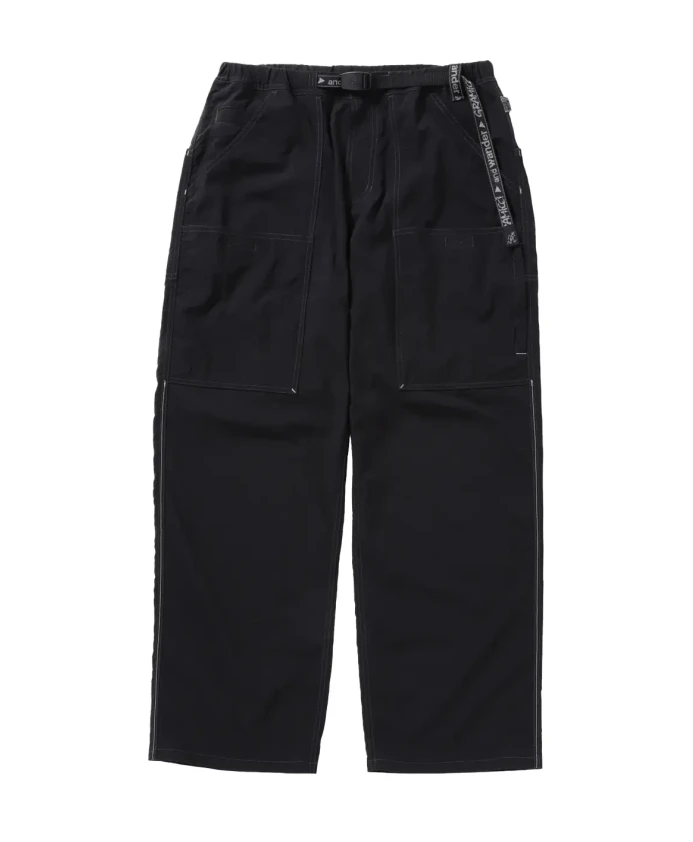 

Нейлоновые брюки EQT, черные, водонепроницаемые, со светоотражающими элементами. Gramicci, черный