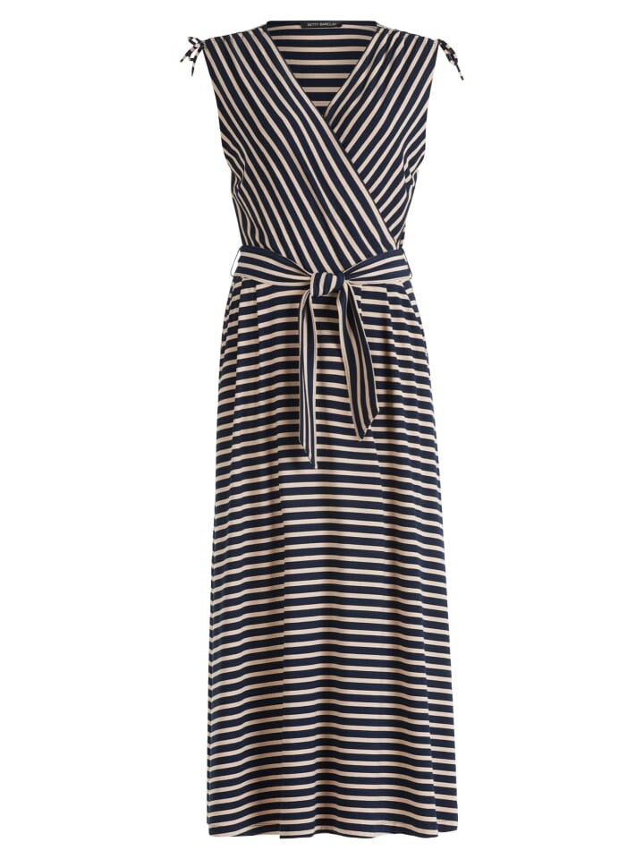 

Длинное платье Betty Barclay Jersey ohne Arm, цвет dark blue/beige