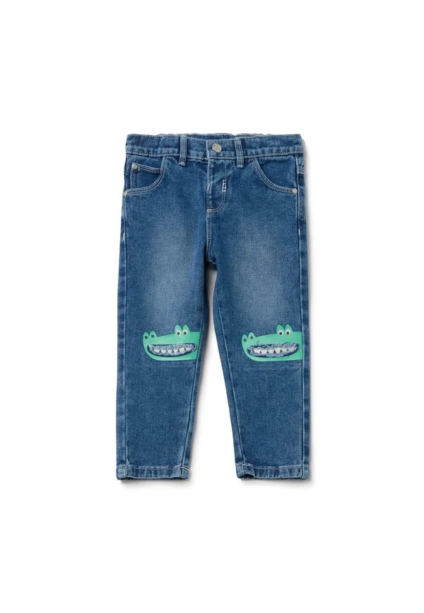 Джинсы прямого крокодилового ...я Ovs, Medium Wash