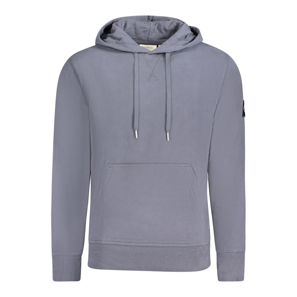

Синий хлопковый мужской свитер Calvin Klein