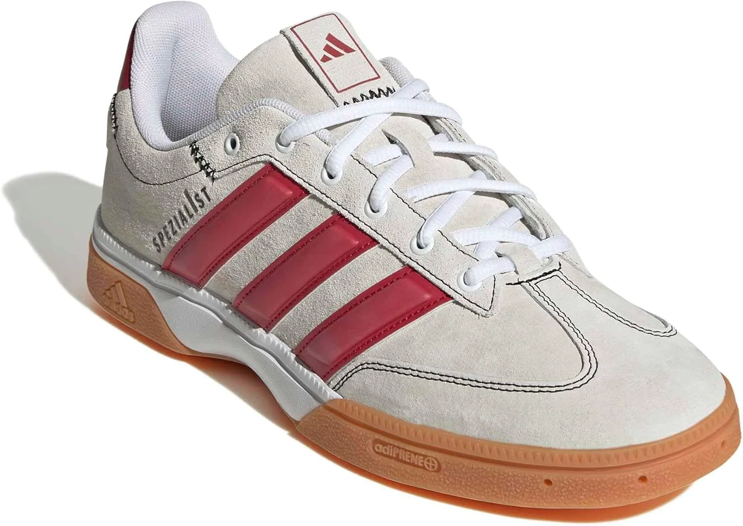 Мужские кроссовки для зала Adidas Spezialist, белый/черный — фото 3