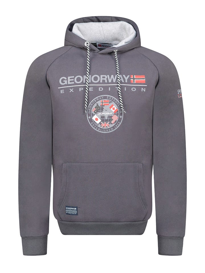 

Толстовка Gvick Geographical Norway, серый