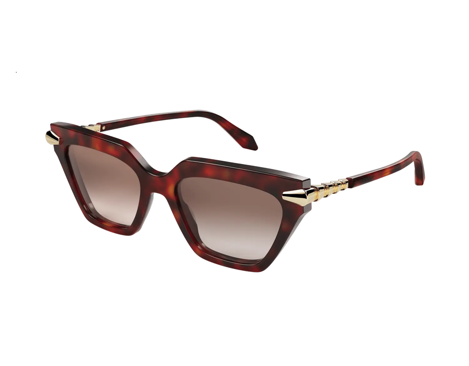 

Солнцезащитные очки Serpenti Bvlgari, коричневый