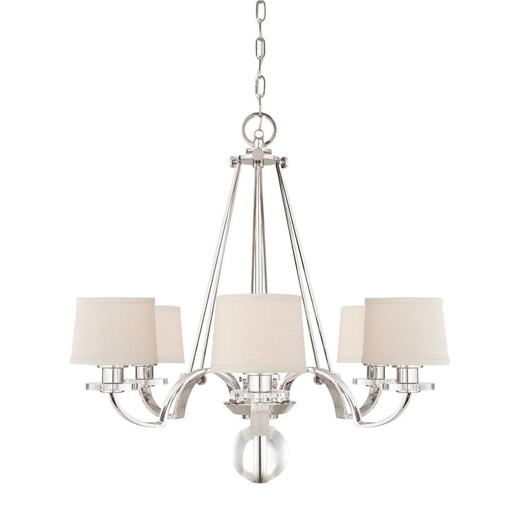 

Подвесной светильник Sutton, императорское серебро, 6 лампочек Elstead Lighting