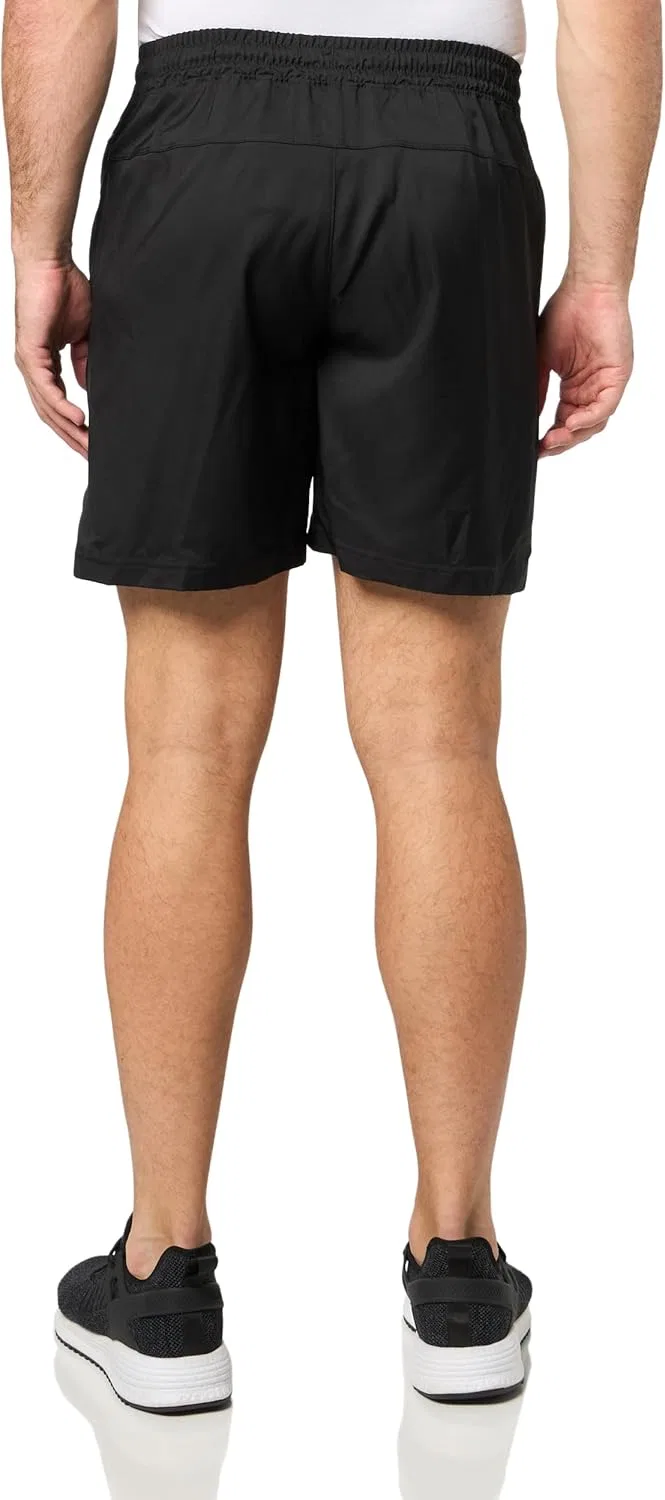 Мужские шорты Adidas NCAA 25/26 Team Woven, черно-белый — фото 2