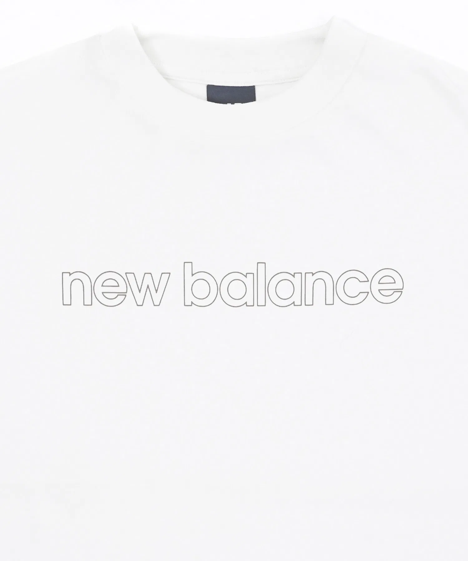 Детская футболка New Balance NB DRY с логотипом, белая — фото 3