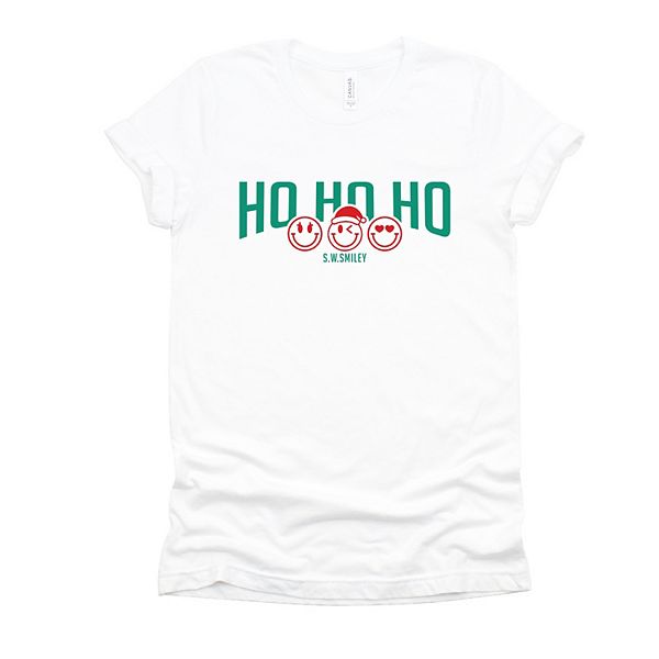 

SWSmiley varsity ho ho ho - женская футболка с коротким рукавом Simply Sage Market, White, Белый, SWSmiley varsity ho ho ho - женская футболка с коротким рукавом Simply Sage Market, White