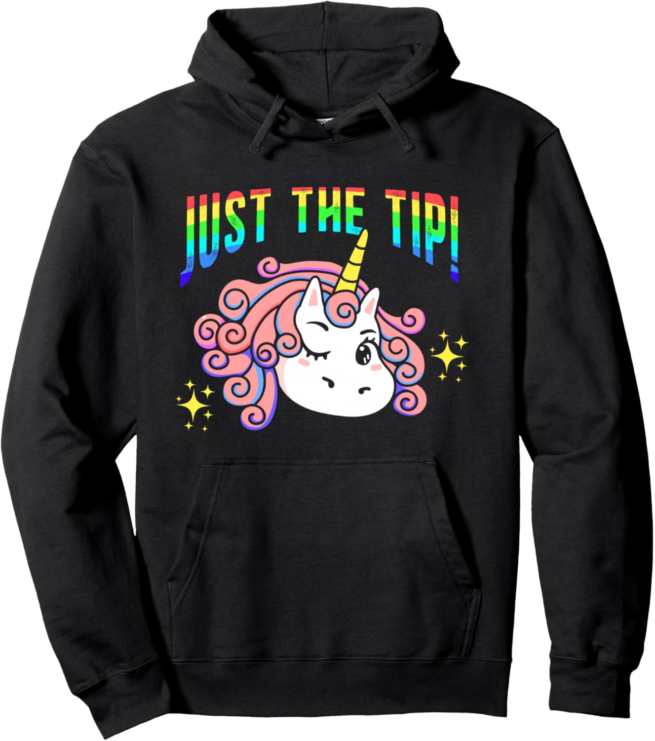 

Худи Just The Tip с пикантным юмористическим рисунком единорога из радуги, черная Unicorn Horn Magic Mythical Pony Horse Rainbow T-Shirt, Черный, Худи Just The Tip с пикантным юмористическим рисунком единорога из радуги, черная Unicorn Horn Magic Mythical