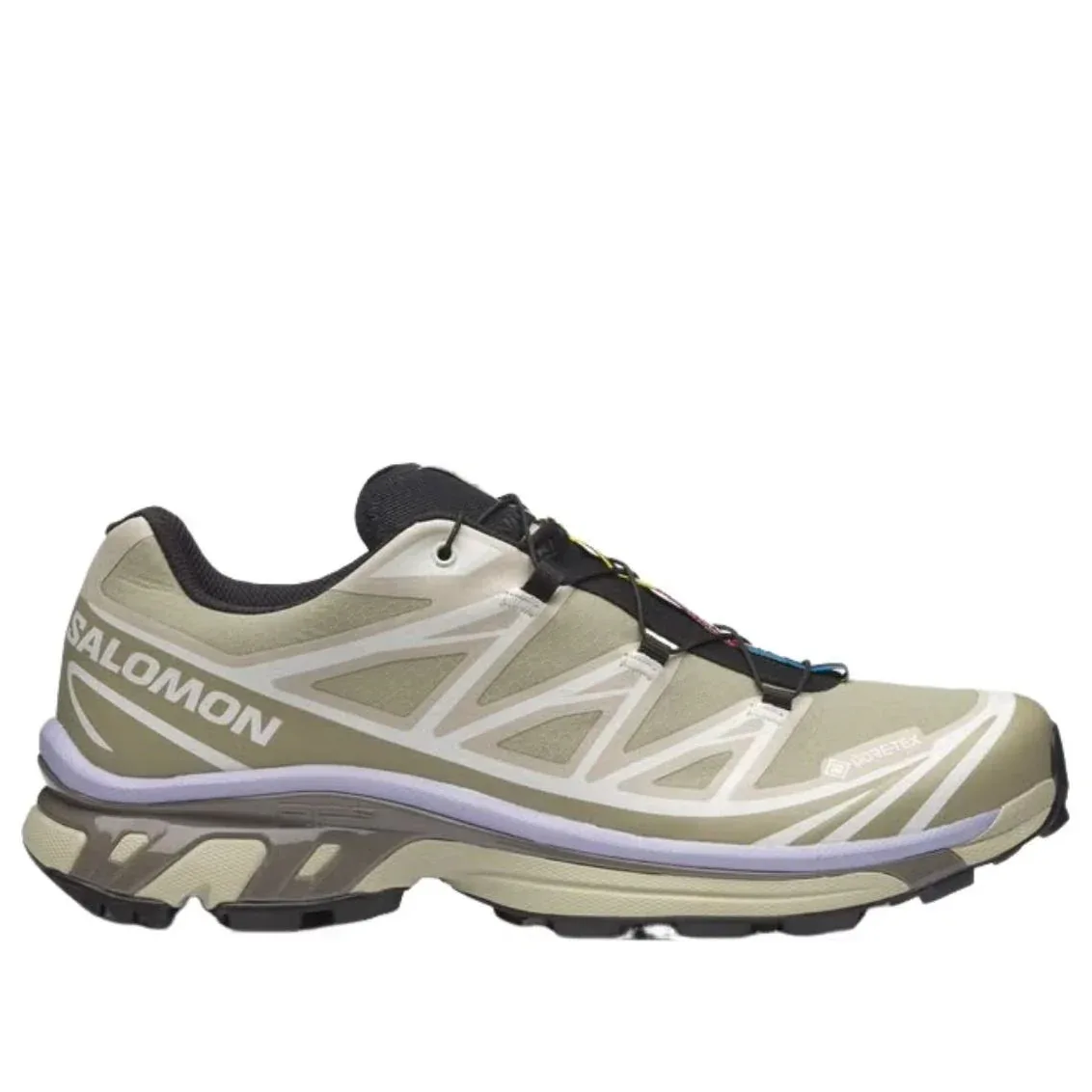 Кроссовки SALOMON XT-6 Gore-Tex 'Eucalyptus Sage Cosmic Sky', зеленый — фото 2