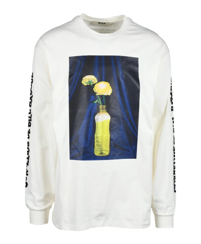 

Футболка Msgm, белый
