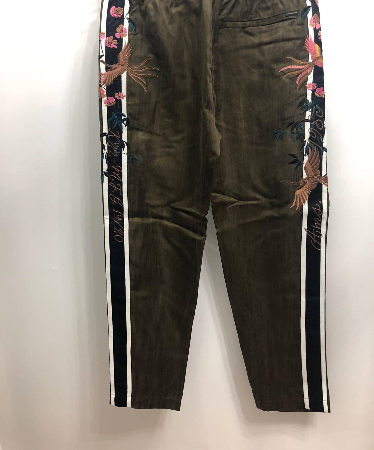

Мужские атласные спортивные штаны коричневого цвета Scotch & Soda, коричневый