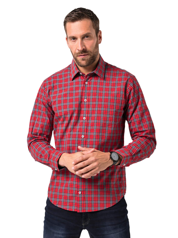 

JP1880 Красная рубашка