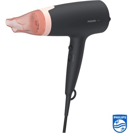 Фен Thermoprotect Bhd350/10 для волос черный и розовый 2100 Вт ионный, Philips — фото 2
