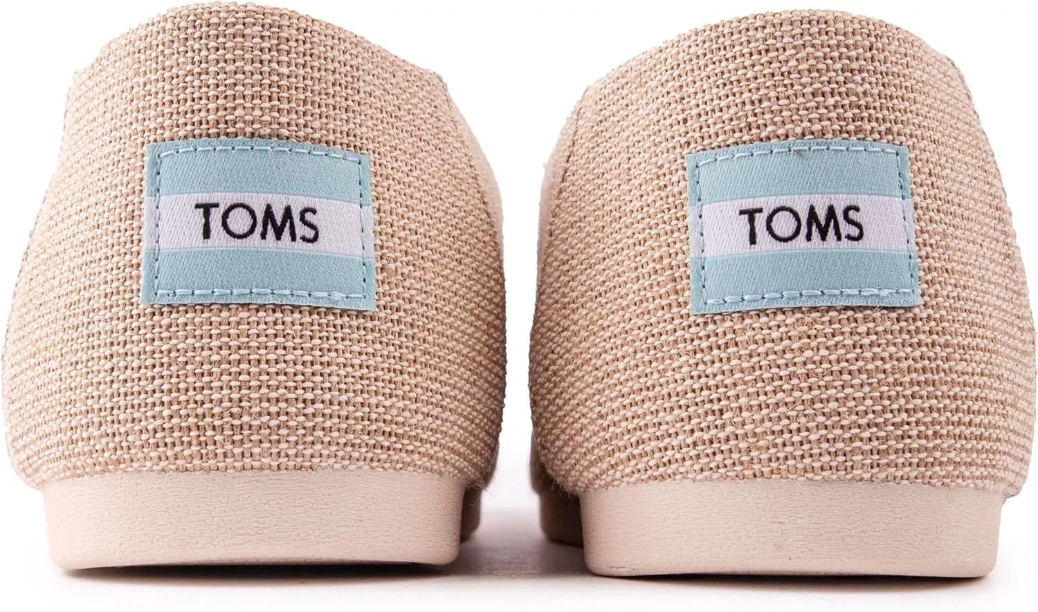 Мужские плоские тапочки TOMS Alpargata Heritage из парусины, Naturally Undyed — фото 3