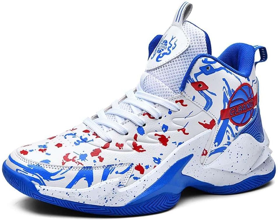 

Унисекс баскетбольные кроссовки дышащие, с нескользящей подошвой, для бега, спортивные модные кеды с амортизацией Welrung, синий
