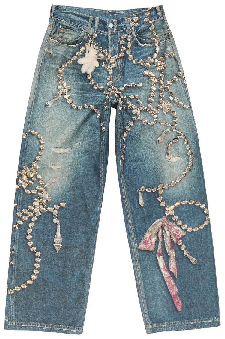 

Джинсы свободного кроя Acne Studios 1981, синий