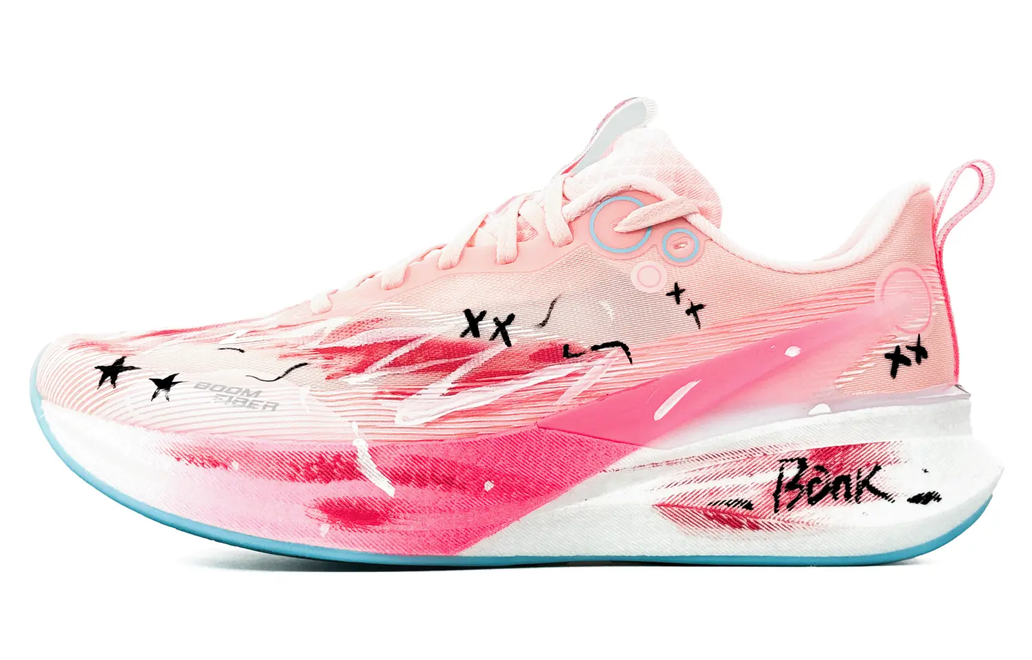 

Кроссовки для бега Red Hare 8PRO унисекс низкие розово-голубой градиент LINING, розовый