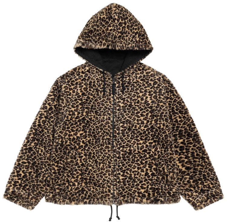 

Двусторонняя куртка с капюшоном Stussy, желтый