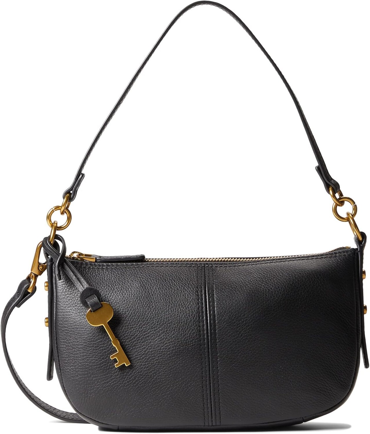 

Сумка Fossil Jolie Baguette, черный