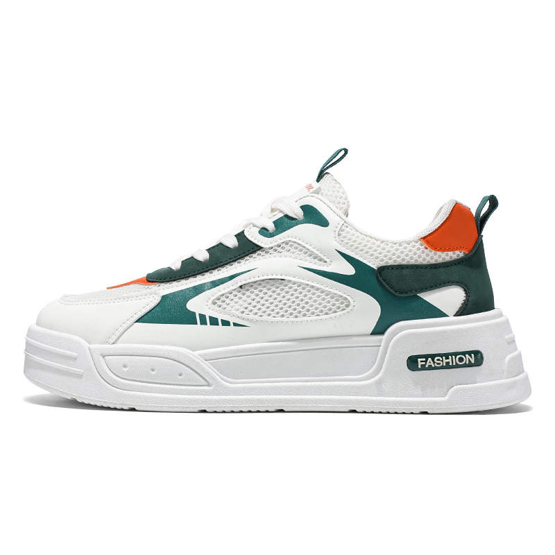 

Sportful Мужские скейтерские кроссовки низкие бело-синие бело-зеленые бежево-желтые бело-зеленые, цвет White Green