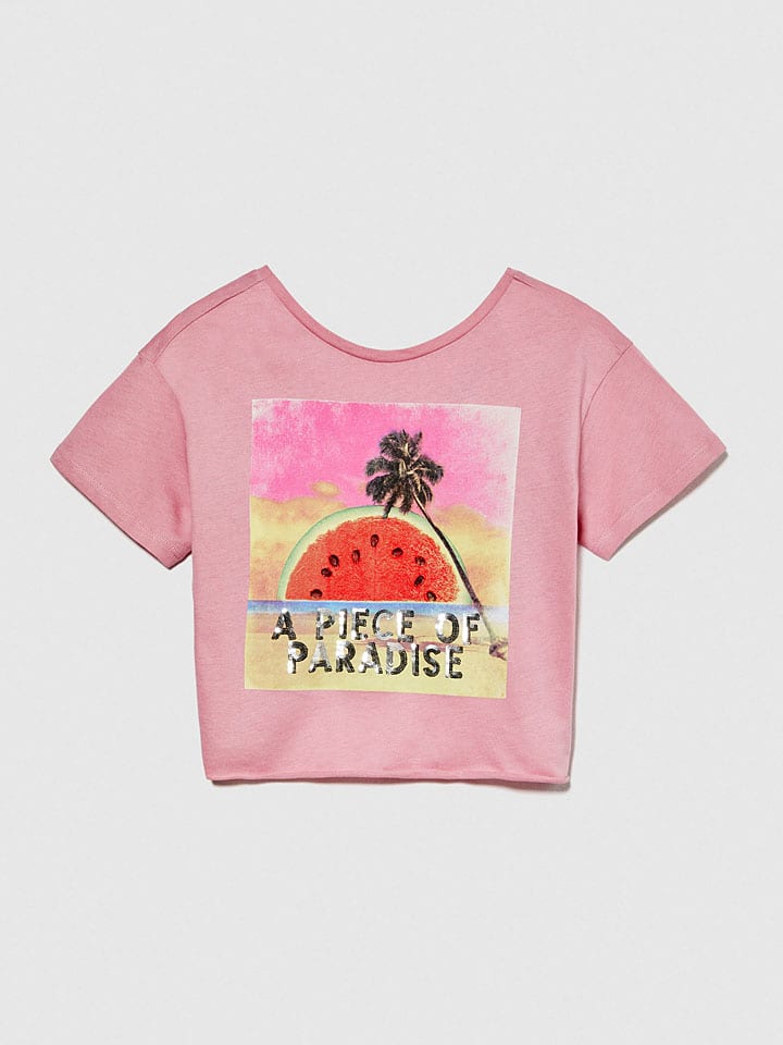 

Футболка Sisley, розовый