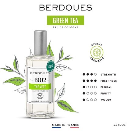 1902 Green Tea Eau de Cologne Цветочно-цитрусовый аромат-спрей для мужчин и женщин 4,2 жидких унций. Berdoues — фото 2