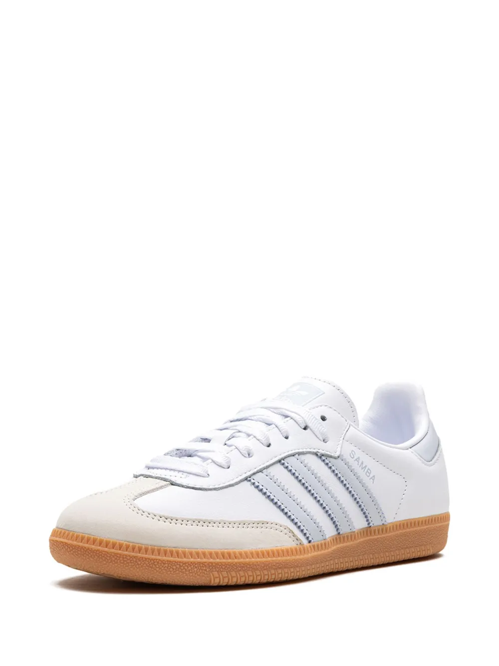 Кроссовки Samba OG Halo Blue adidas, белый — фото 4