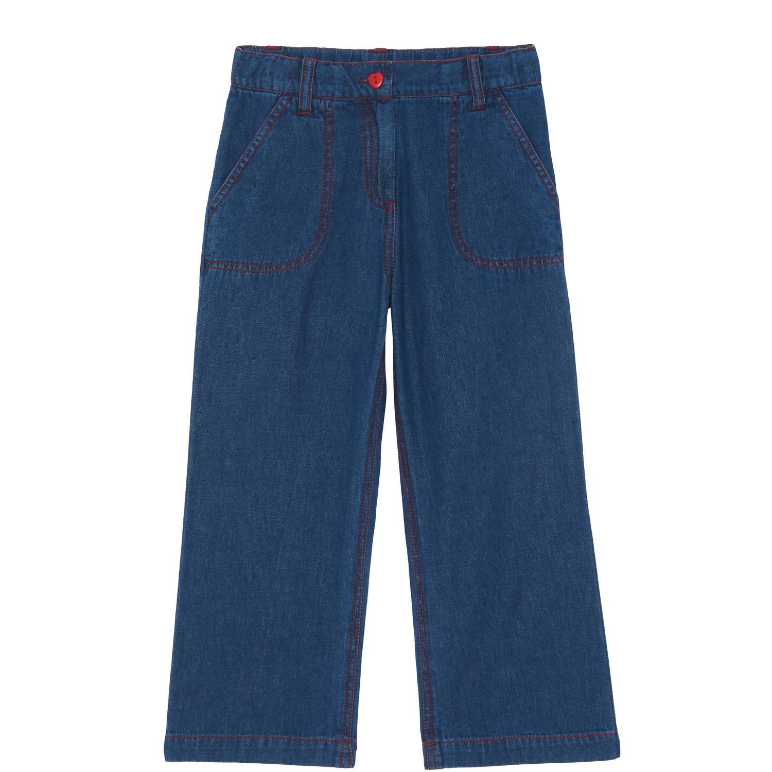 

Детские джинсовые брюки в синем цвете Bonton