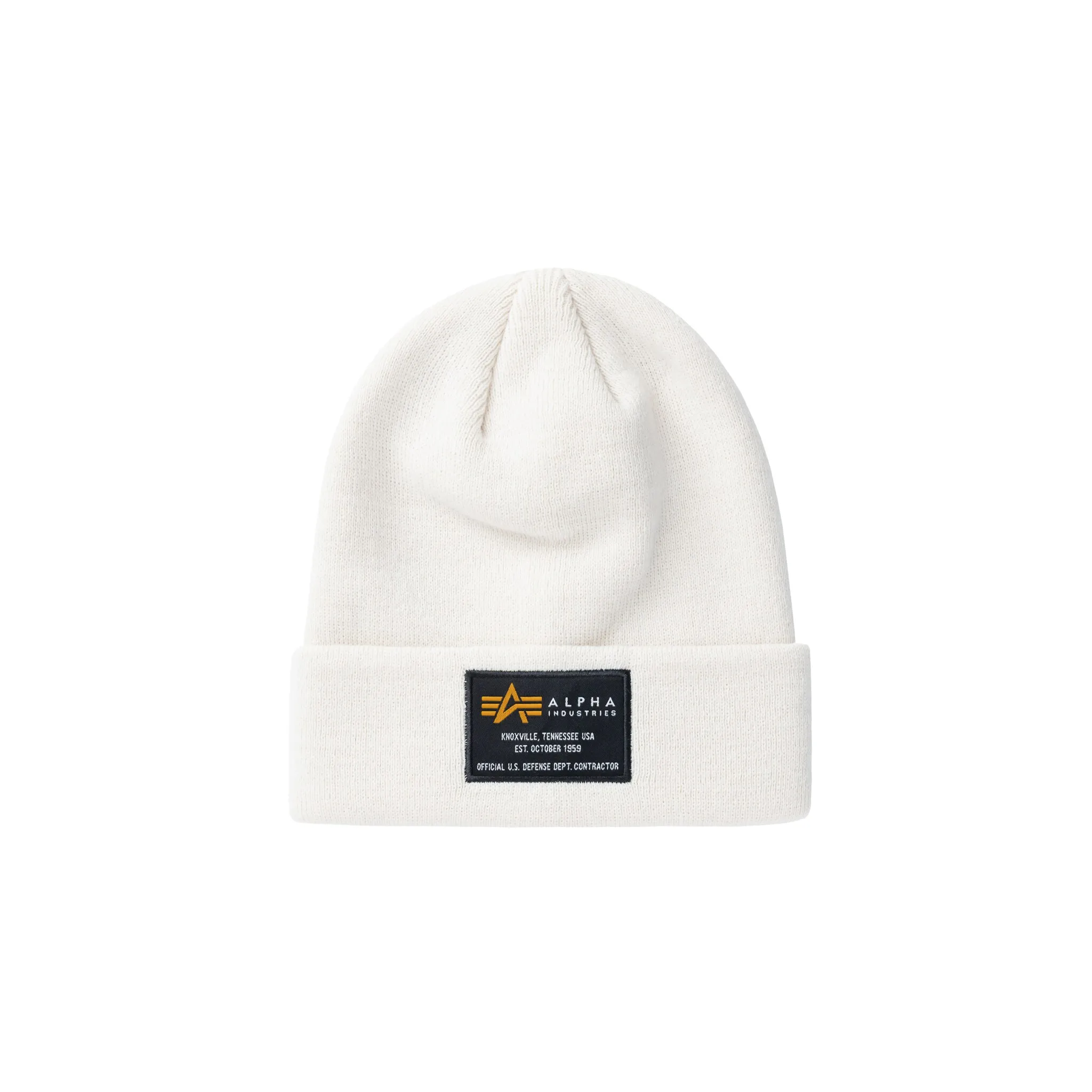 

Лыжная шапка Alpha Industries "Аксессуары Alpha Industries - Головной убор Crew Beanie", цвет Jet Stream White