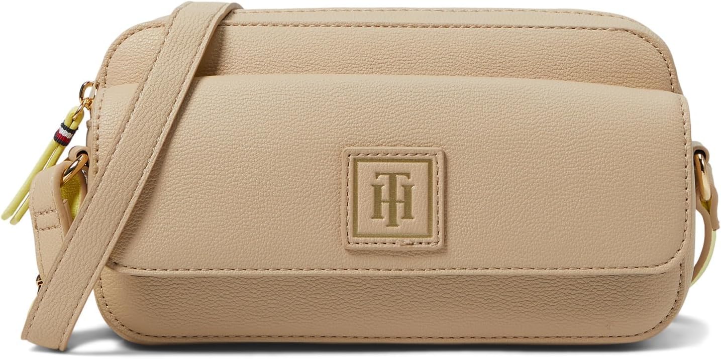 

Женская сумка-мессенджер Lucille Ii Flap Camera от Tommy Hilfiger, Fawn W/ Yellow Tulip