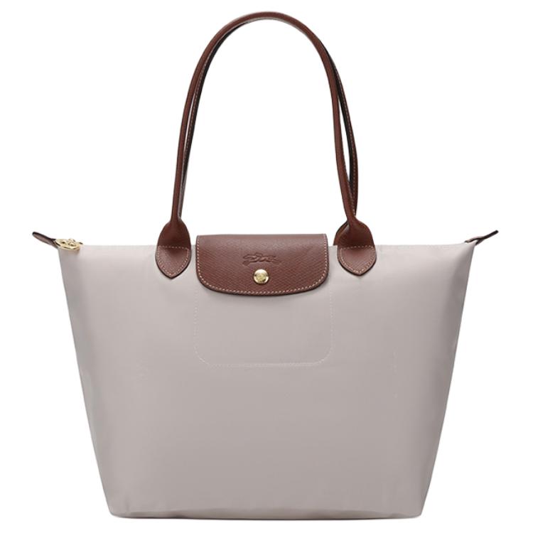 

Сумка-шоппер Le Pliage среднего размера бумажного цвета LONGCHAMP