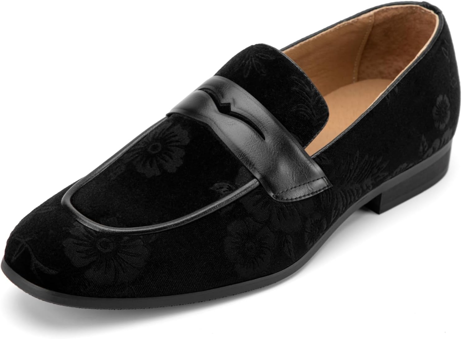 

Мужские лоферы Meijiana из искусственной кожи с отделкой кисточками, без застежки, туфли-слиперы, черный