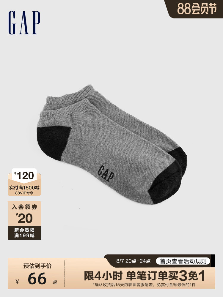 

Носки спортивные Gap низкие, белый
