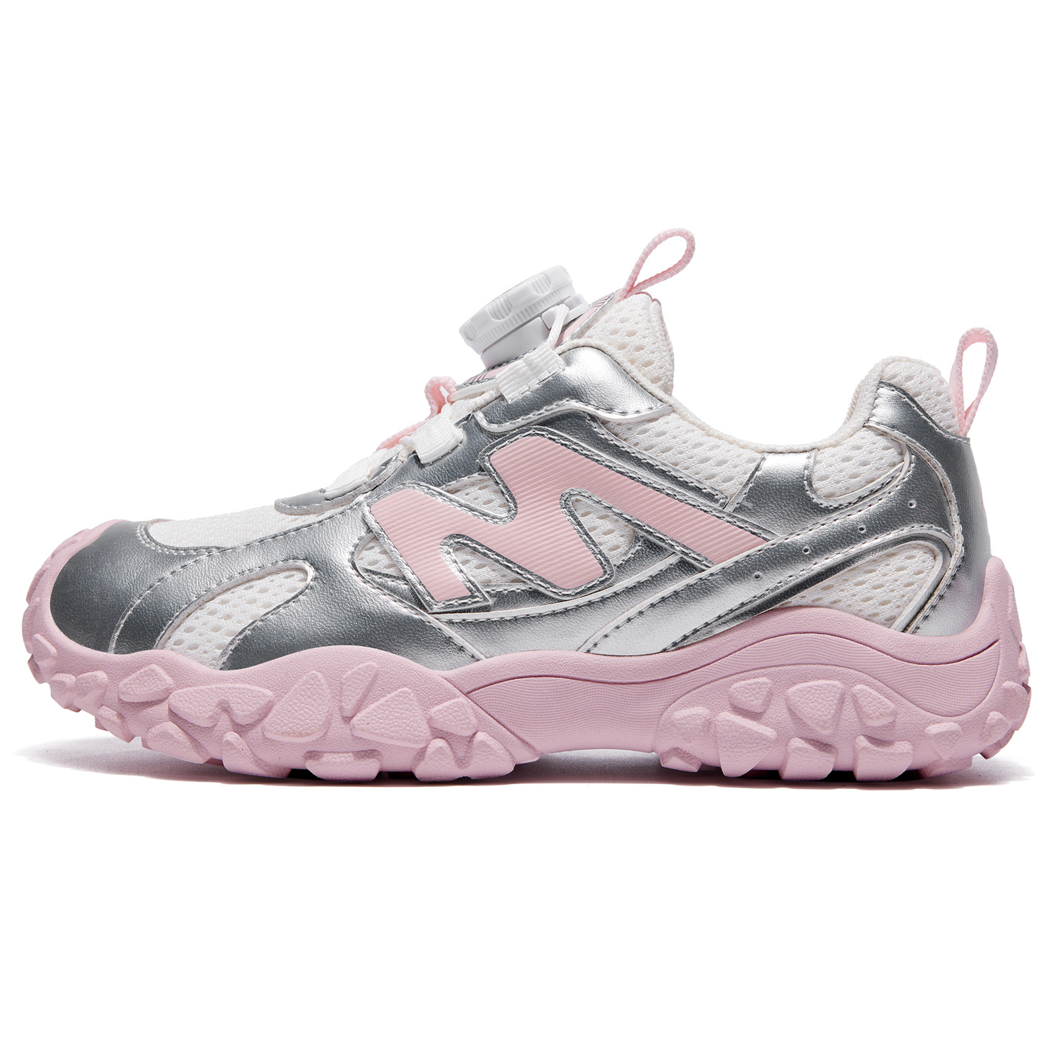 

Низкие детские кроссовки Outdoor CAMEL, серебро/белый/розовый