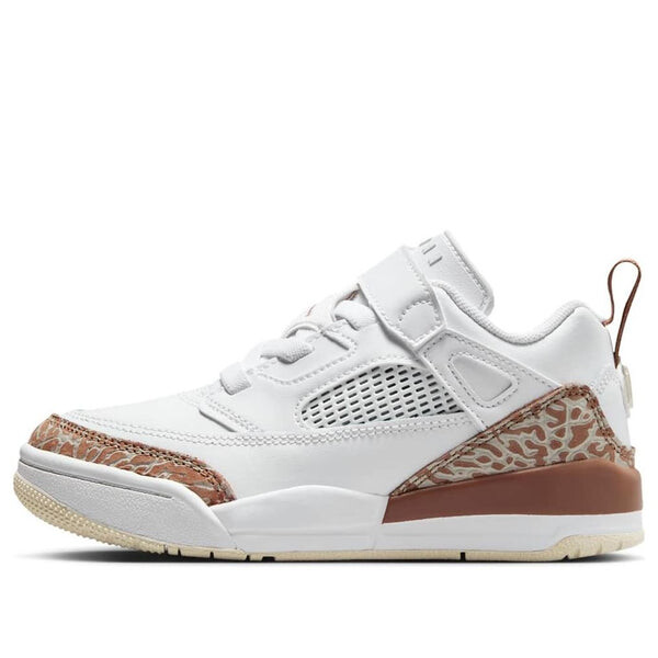 

Кроссовки spizike low 'white archaeo brown' Air Jordan, белый